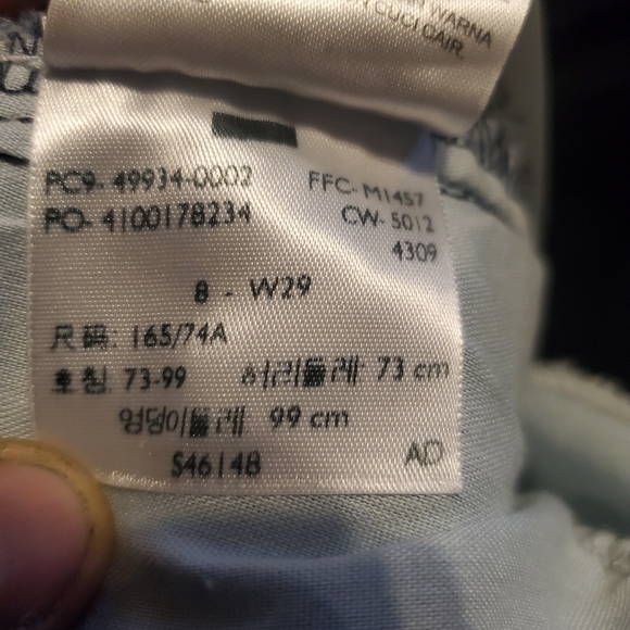 Levi's Womens Jean Capris - Picture 4 of 6